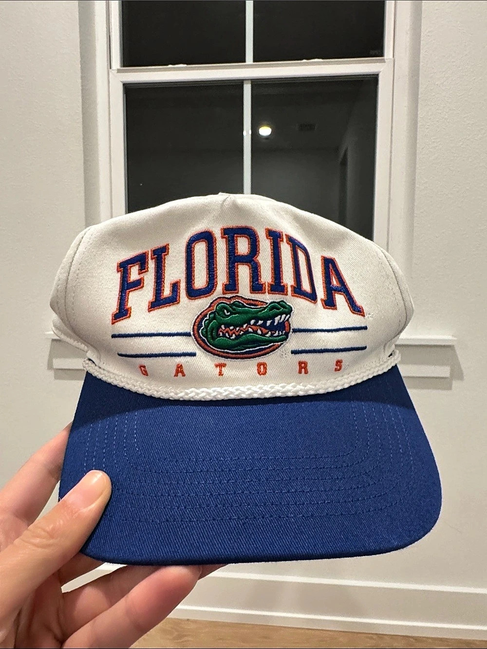 Forty Seven Florida Gators Snapback Hat Blue & White Like New